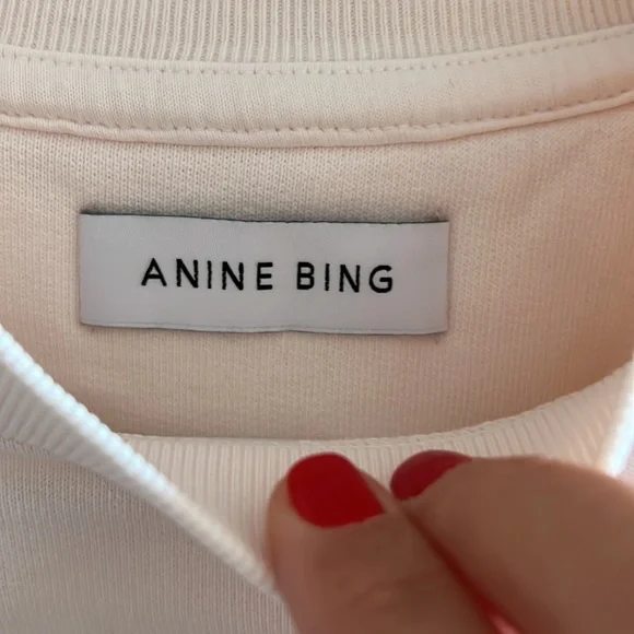 Anine Bing Jaci Sweatshirt Bing LA - Picture 7 of 11